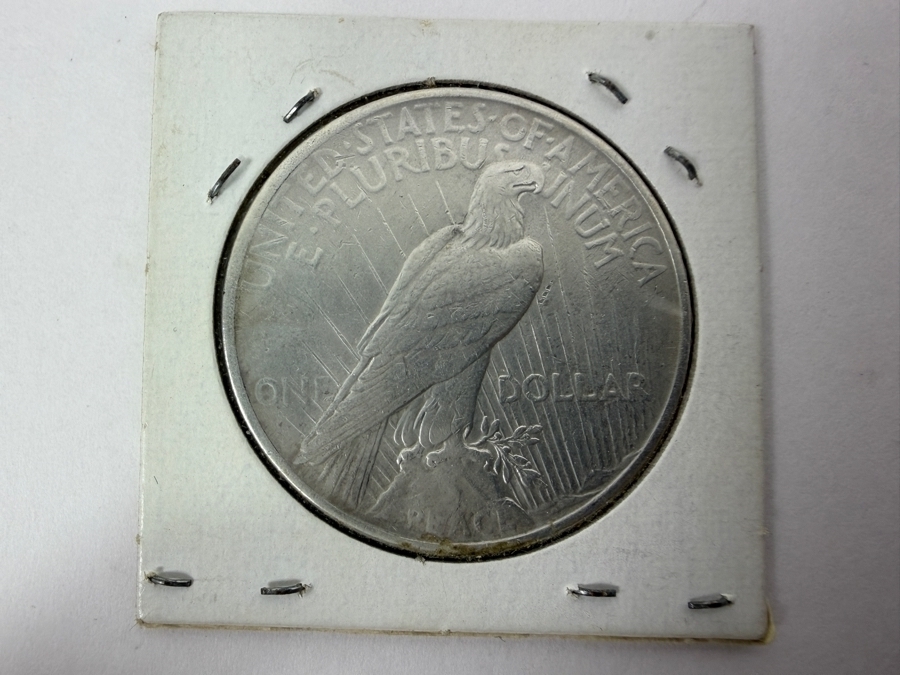 1922 Peace Silver Dollar [Photo 3]
