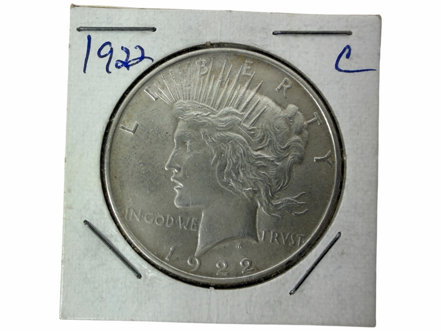 1922 Peace Silver Dollar