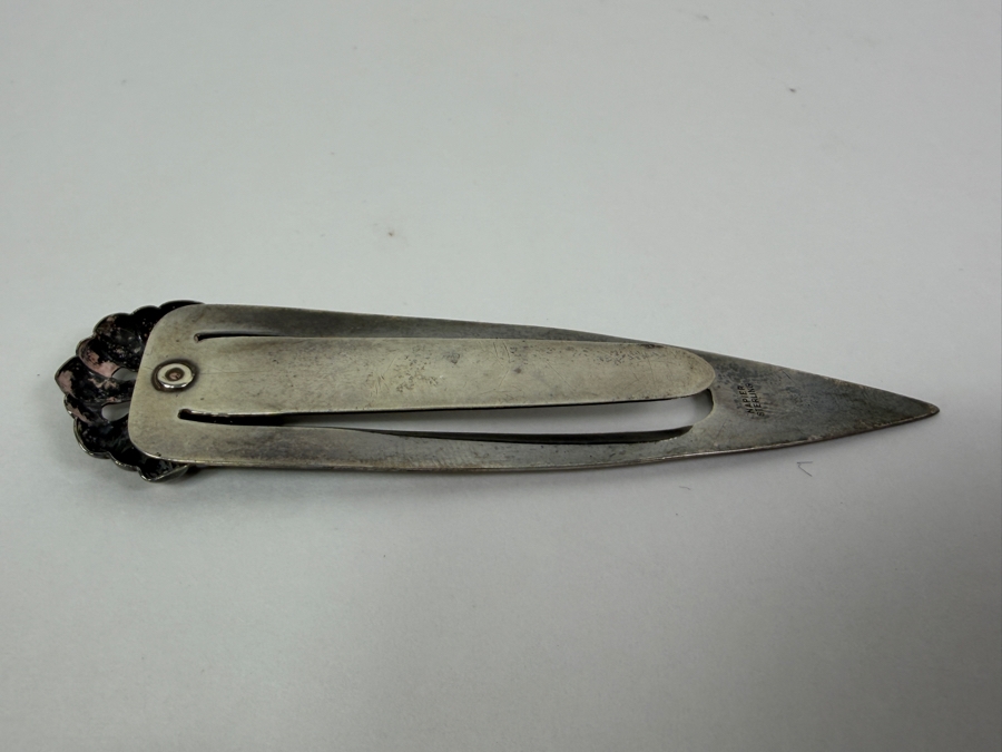 Vintage Napier Sterling Silver Bookmark 7.8g [Photo 5]
