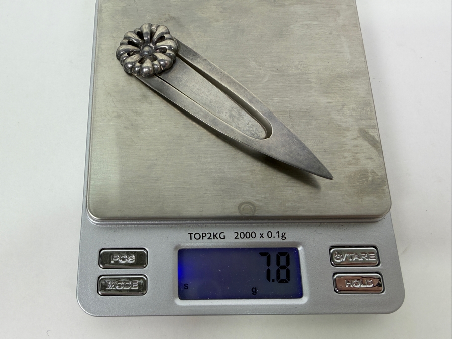 Vintage Napier Sterling Silver Bookmark 7.8g [Photo 6]