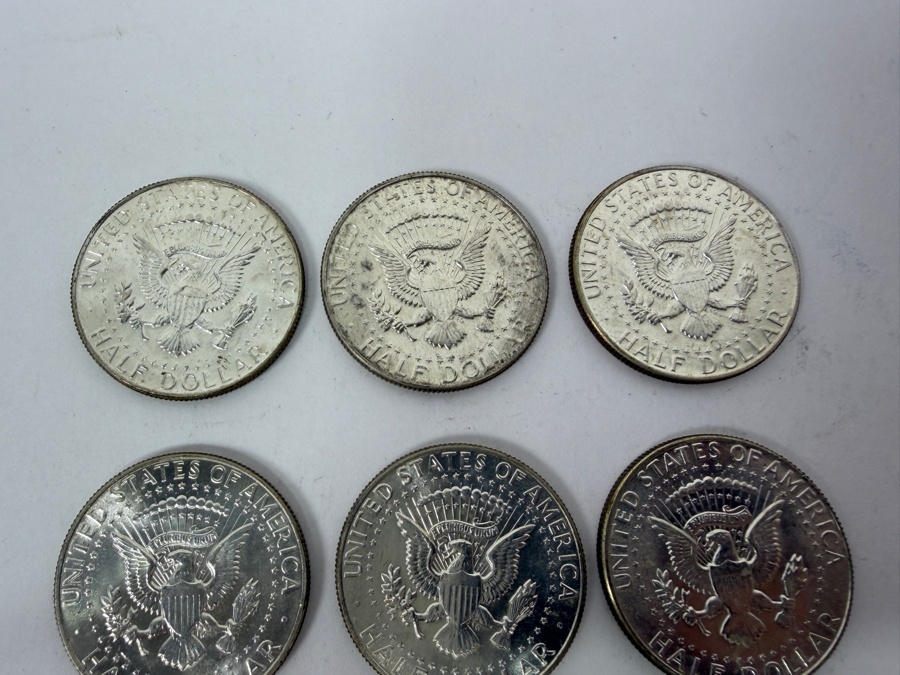 (9) Uncirculated 1965 US Kennedy Half Dollars [Photo 11]
