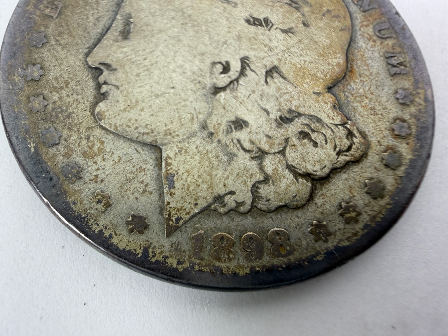 1898 S Morgan Silver Dollar [Photo 2]