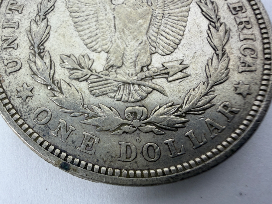 1921 D Morgan Silver Dollar [Photo 5]