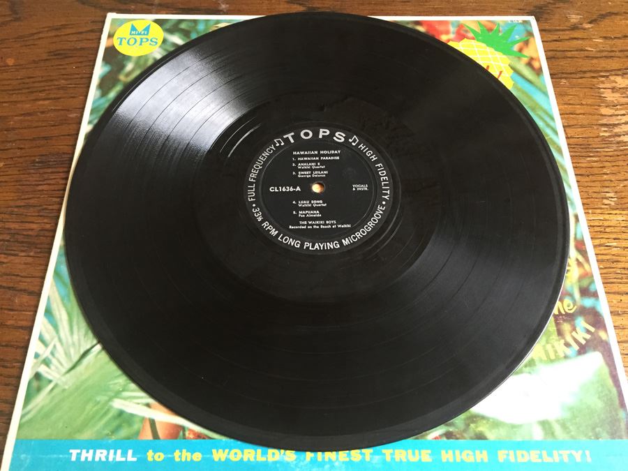 The Waikiki Boys - Hawaiian Holiday - Tops Records ‎- CL1636 [Photo 3]
