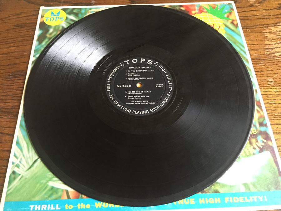 The Waikiki Boys - Hawaiian Holiday - Tops Records ‎- CL1636 [Photo 5]