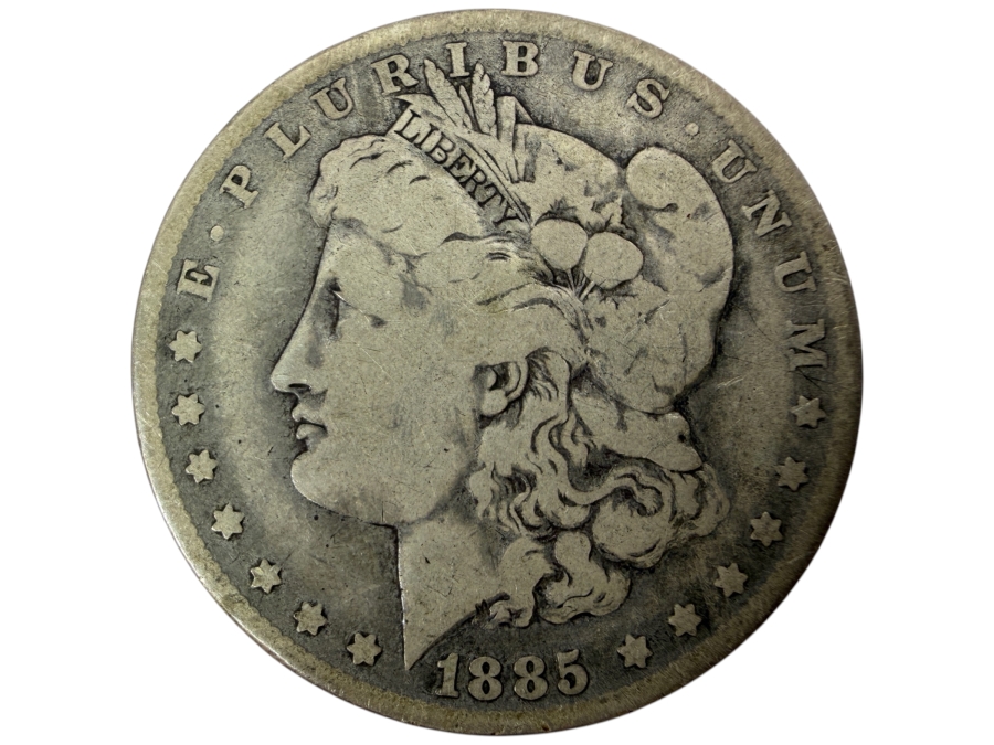 1885 O Morgan Silver Dollar