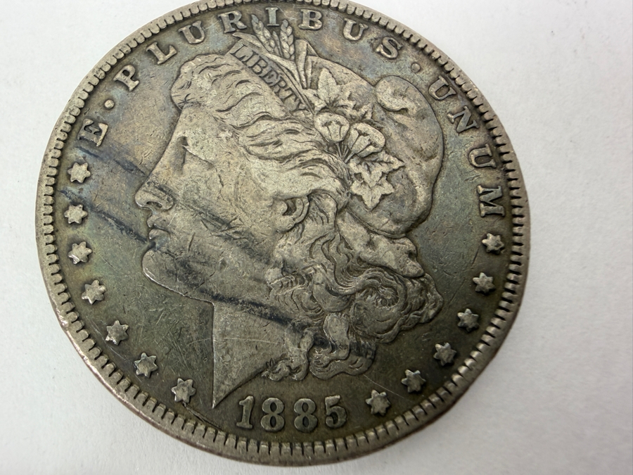 1885 Morgan Silver Dollar [Photo 2]