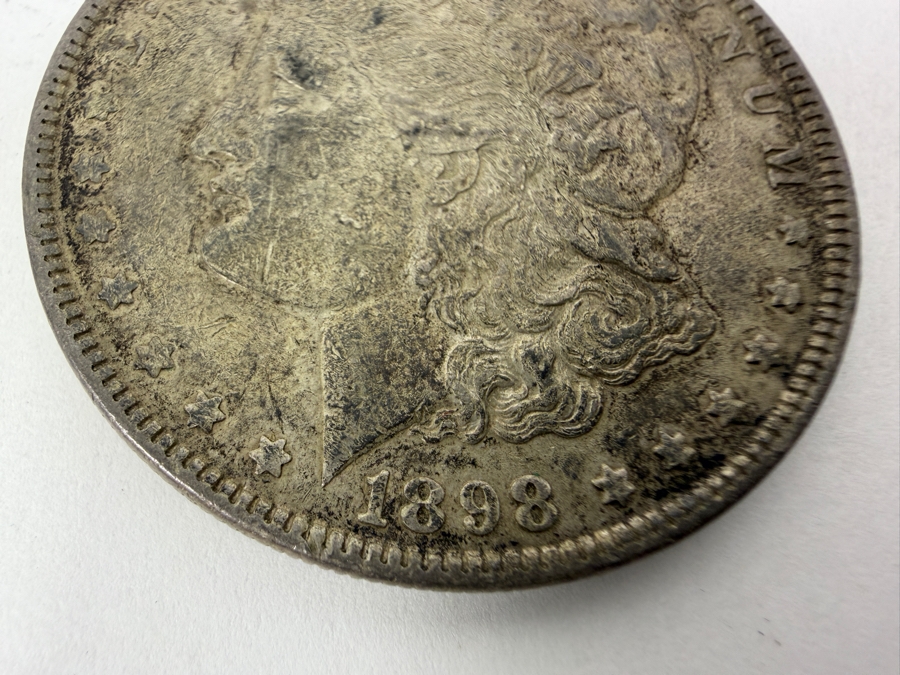 1898 Morgan Silver Dollar [Photo 2]