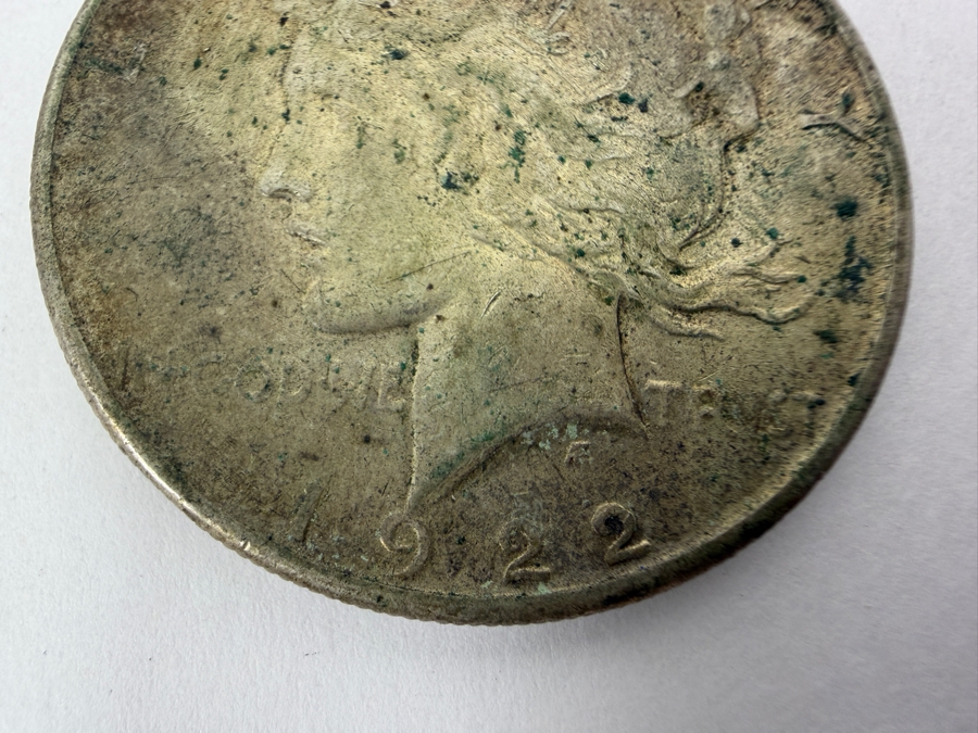 1922 S Peace Silver Dollar [Photo 2]