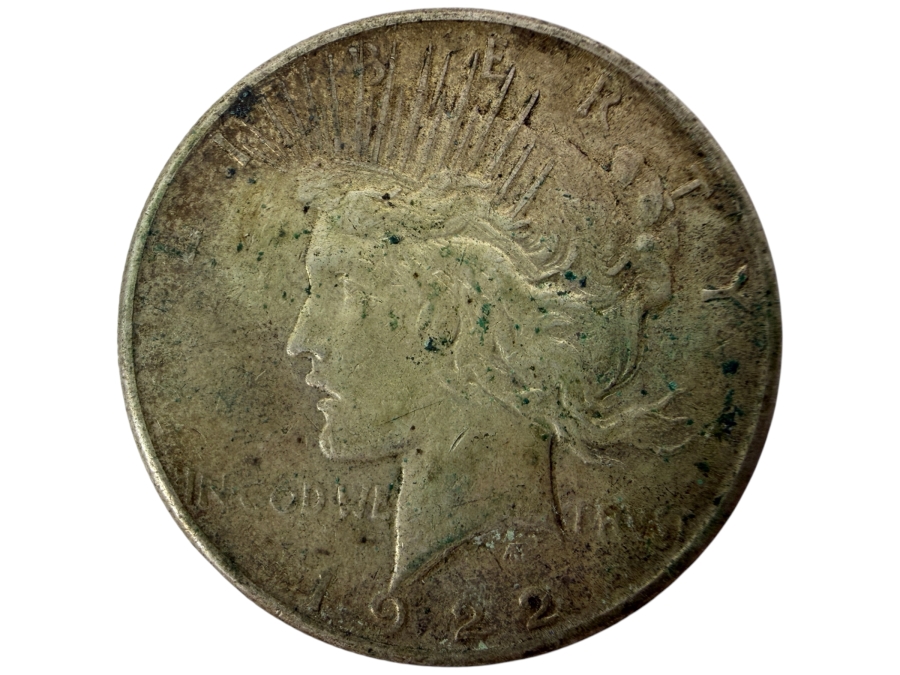 1922 S Peace Silver Dollar