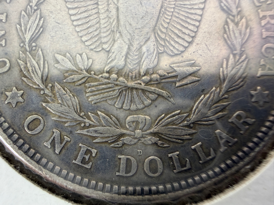 1921 D Morgan Silver Dollar [Photo 5]