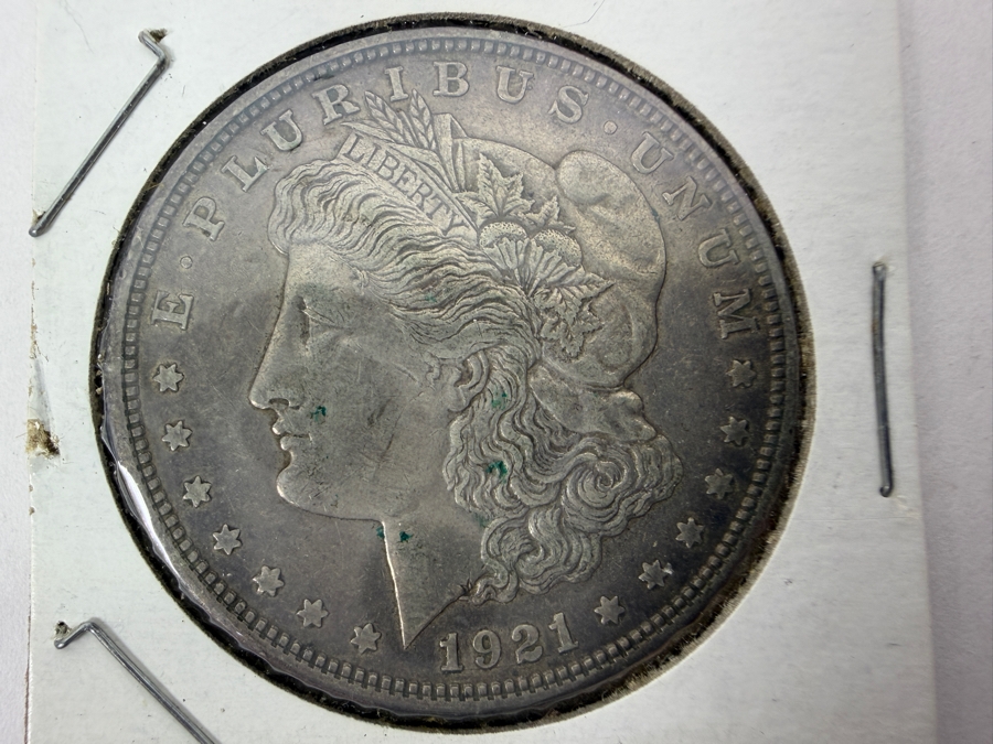 1921 D Morgan Silver Dollar [Photo 2]
