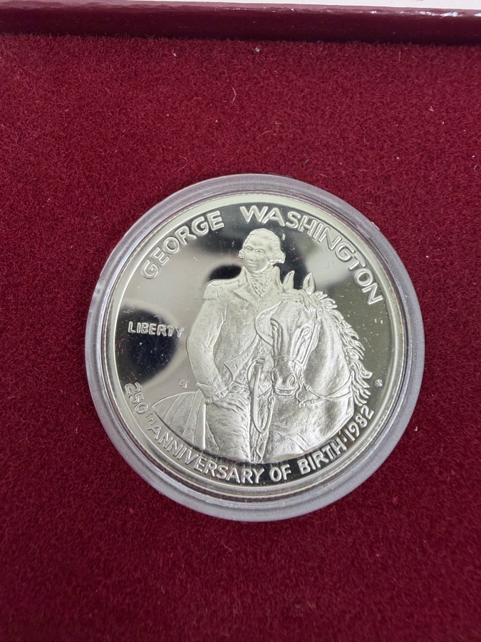 1732-1982 Proof 90% Silver Commemorative Half Dollar [Photo 2]