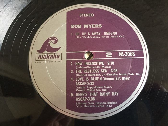 Makaha Presents Bob Myers - Makaha Records - MS-2068 [Photo 6]