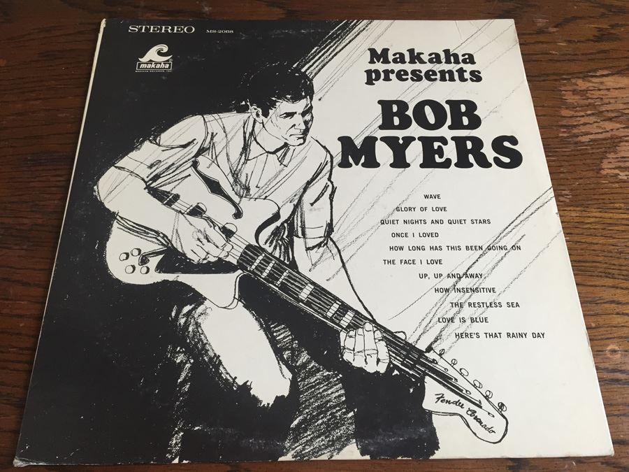 Makaha Presents Bob Myers - Makaha Records - MS-2068 [Photo 1]