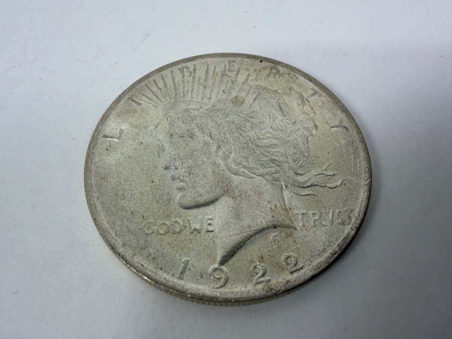 1922 Peace Silver Dollar [Photo 2]