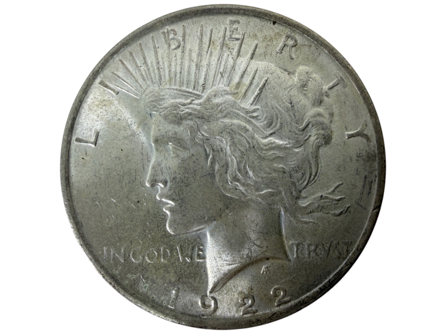 1922 Peace Silver Dollar