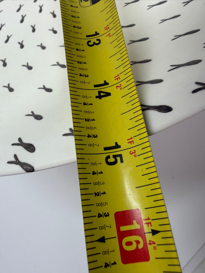 Emilia Castillo Plata Pura Potter Footed Pottery Bowl With Birds And Sterling Silver Decorations 15'W X 9.5'H 33.3g (RSF) [Photo 11]