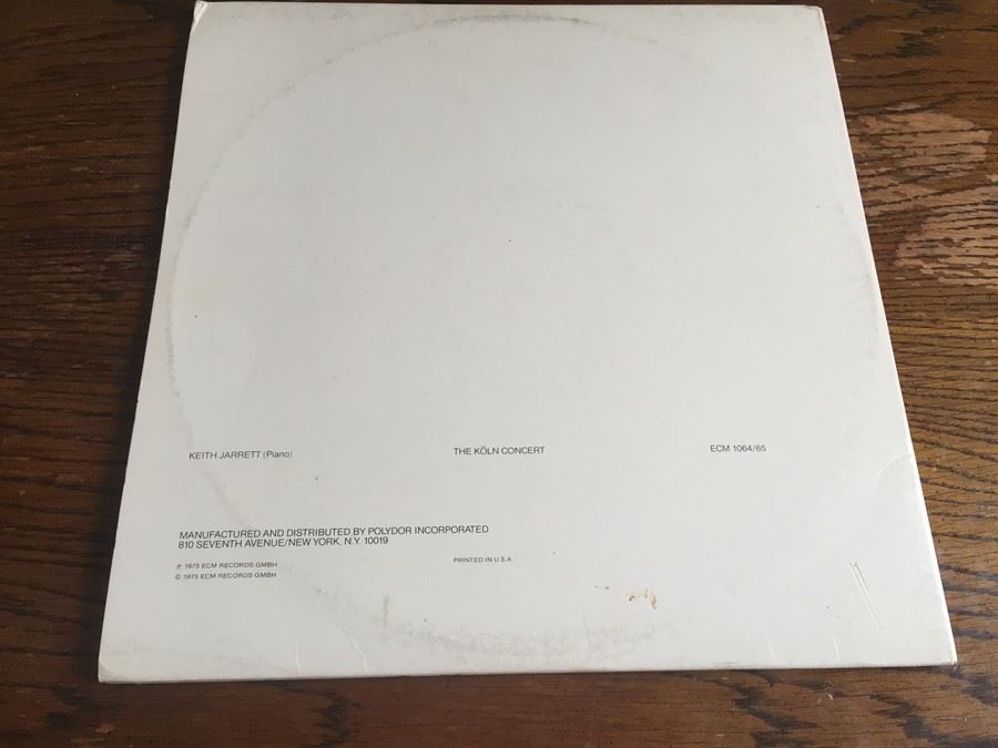 Keith Jarrett ‎- The Köln Concert - ECM Records ‎- ECM 1064/65 ST [Photo 2]