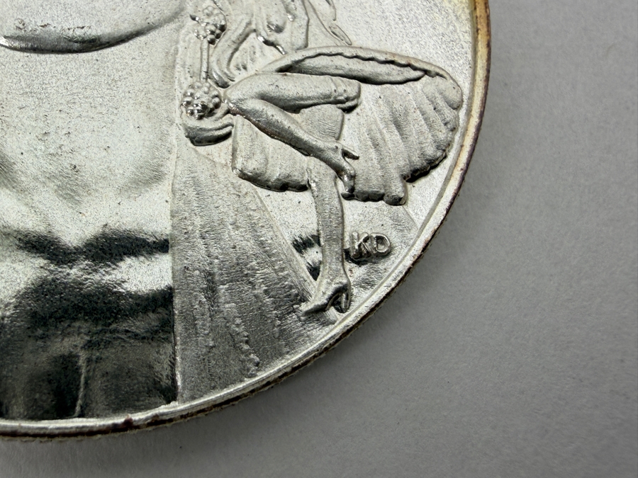 Limited Edition Marilyn Monroe Commemorative Silver Coin 1oz .999 Fine Silver [Photo 3]