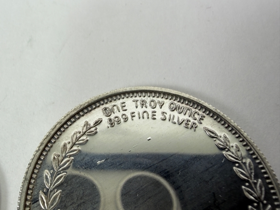 Marilyn Monroe Commemorative Silver Coin 1oz .999 Fine Silver [Photo 3]