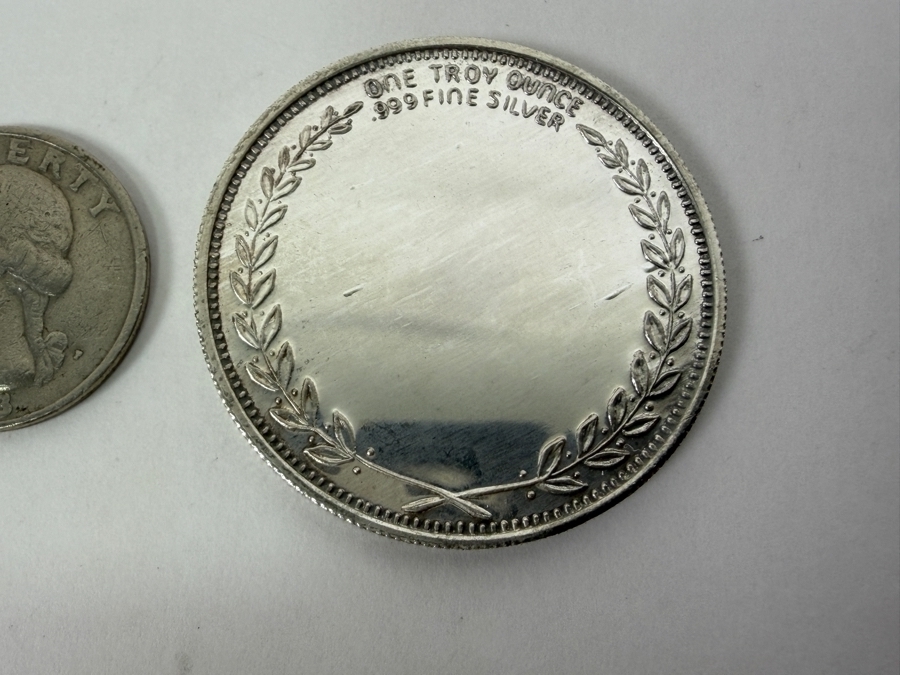 Marilyn Monroe Commemorative Silver Coin 1oz .999 Fine Silver [Photo 2]