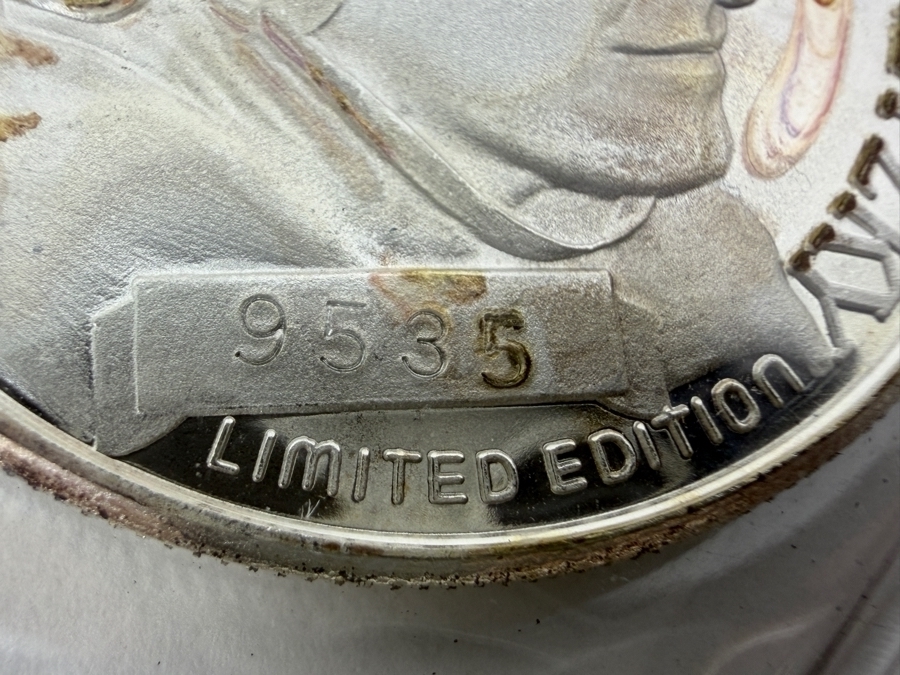 Limited Edition Wayne Gretzky Commemorative Silver Coin 1 Troy Oz .999 Fine Silver [Photo 3]