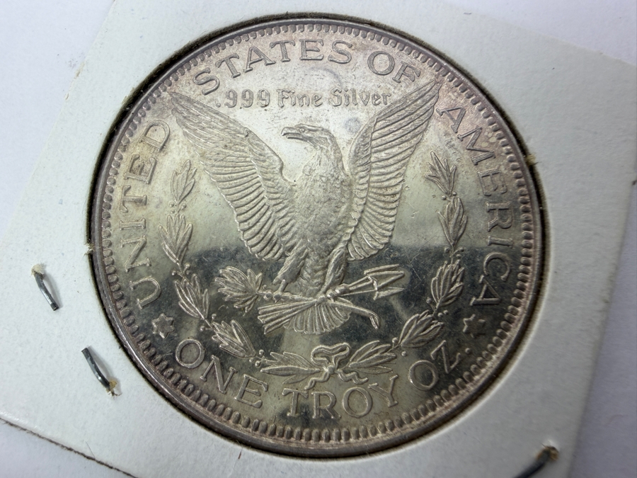 1 Troy Oz .999 Fine Silver Coin Round [Photo 3]