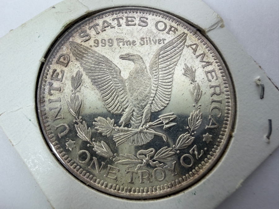 1 Troy Oz .999 Fine Silver Coin Round [Photo 3]