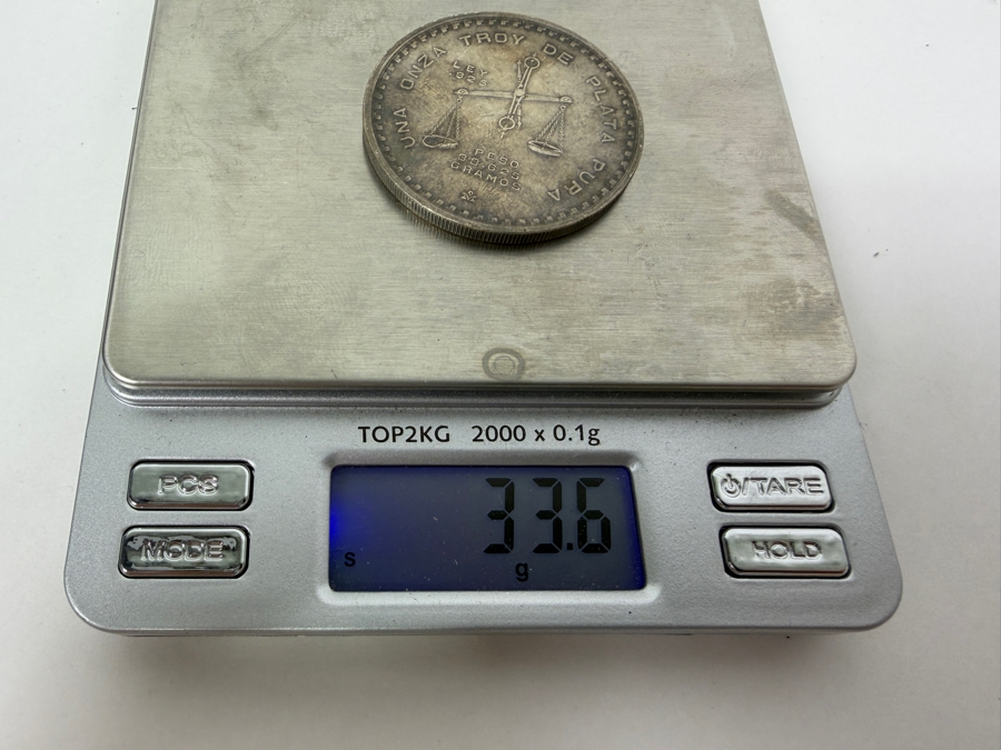 1979 Mexico Casa De Moneda De Mexico 1 Troy Oz Silver .925 Coin


 [Photo 4]