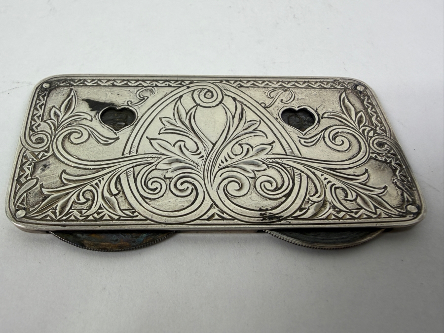 Vintage Hallmarked Sterling Silver Game Counter Marker 29.1g [Photo 4]