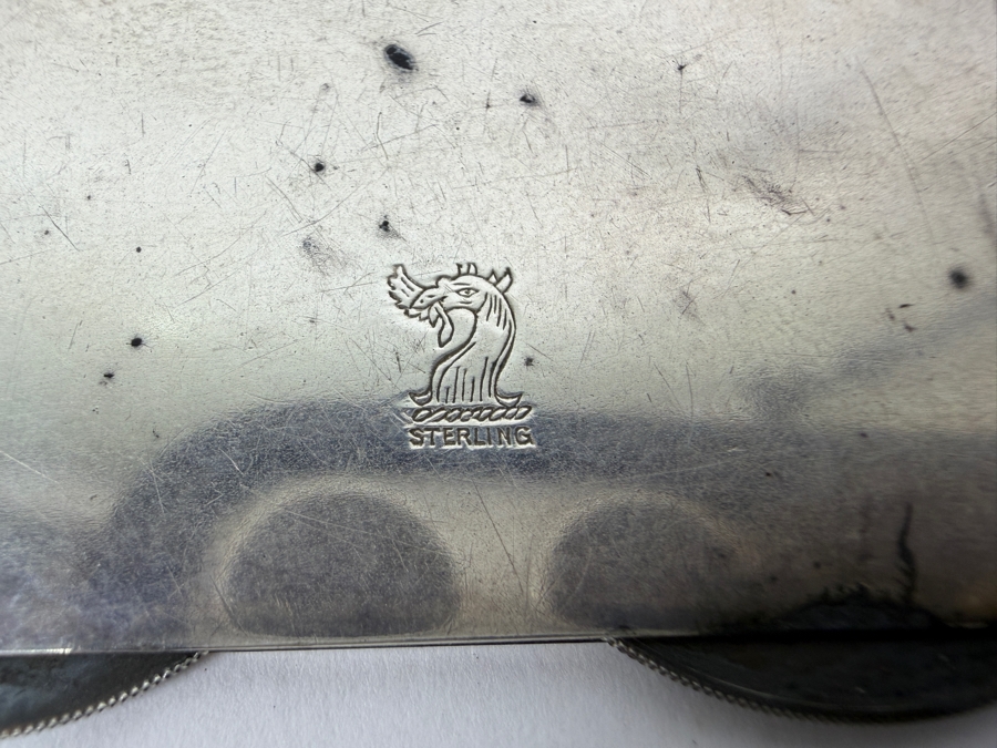 Vintage Hallmarked Sterling Silver Game Counter Marker 29.1g [Photo 6]