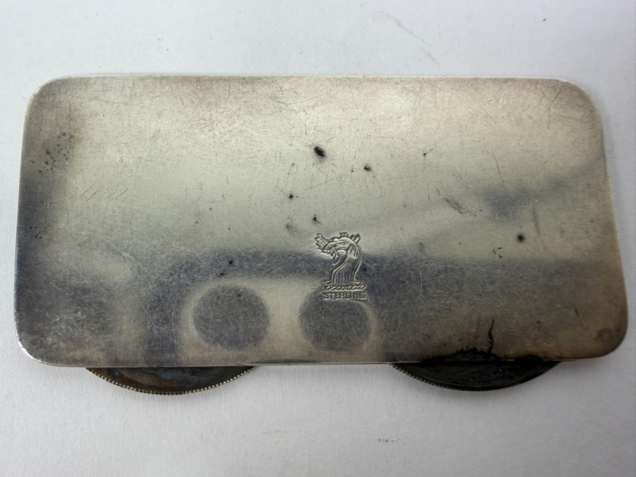 Vintage Hallmarked Sterling Silver Game Counter Marker 29.1g [Photo 5]