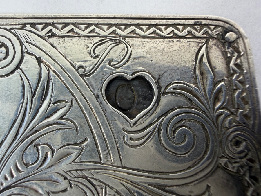 Vintage Hallmarked Sterling Silver Game Counter Marker 29.1g [Photo 3]