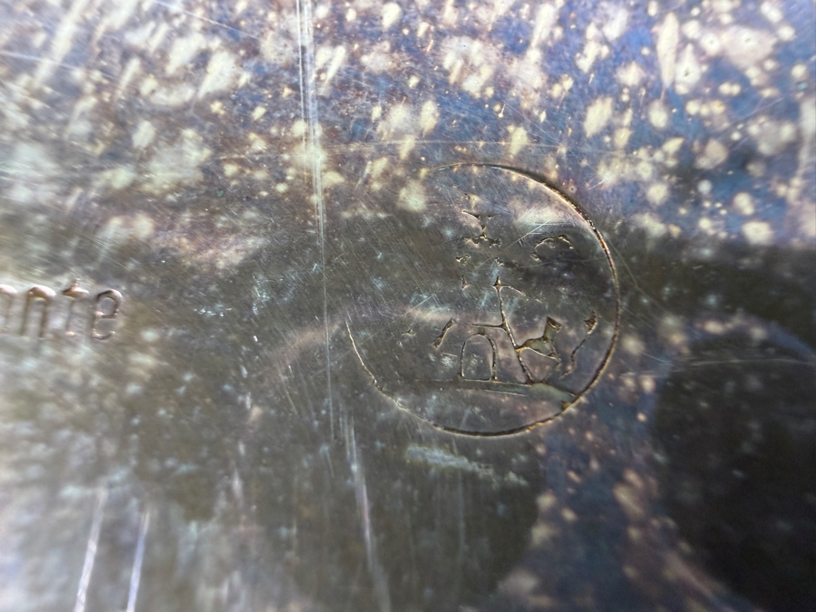 Luigi Del Monte Rare Limited Edition Sterling Silver Italian Modernist Hand Made Menorah Numbered 37 Of 250 - Missing The Candle Cups - 9.75'W X 11.75'H 534.3g [$1,166 Silver Melt Value] Retails $5,000 [Photo 11]