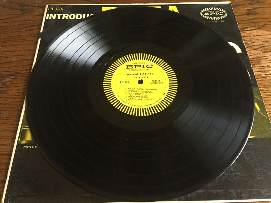 Rita Moss ‎- Introducing Rita Moss - Epic ‎- LN 3201 [Photo 5]