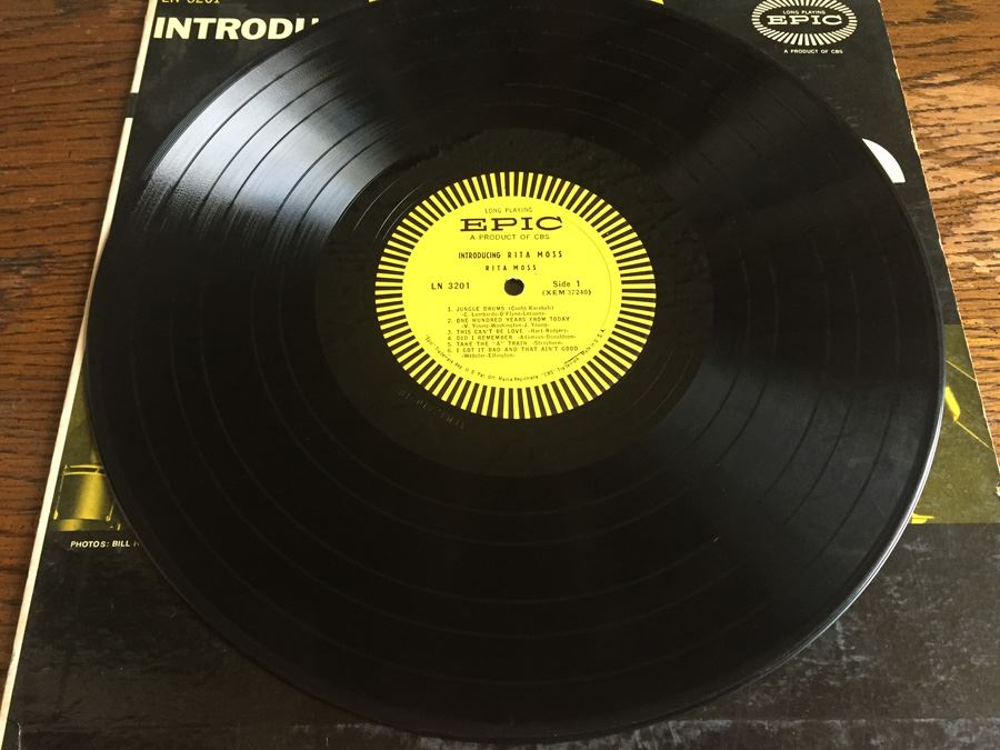 Rita Moss ‎- Introducing Rita Moss - Epic ‎- LN 3201 [Photo 3]