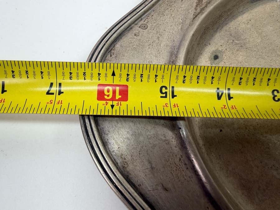 Vintage Bailey, Banks & Biddle Co Sterling Silver Tray 16.5W X 12D X 1H 905.1g [$1,975 Silver Melt Value] [Photo 8]