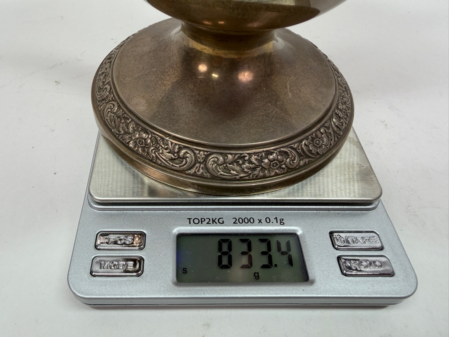 Antique Sterling Silver Coffee Pot Hallmarked 10'H 833.4g [$1,819 Silver Melt Value] [Photo 15]