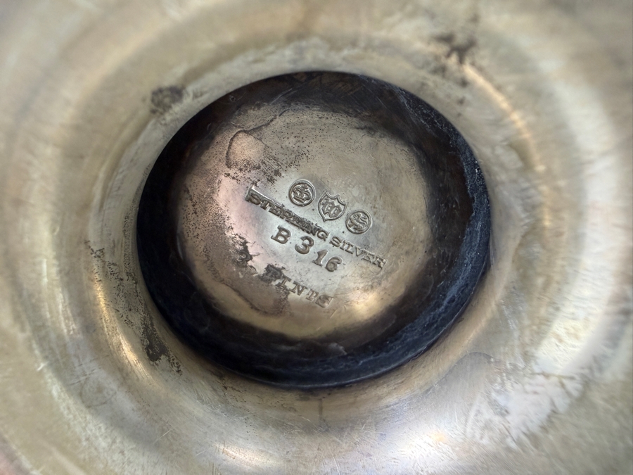 Antique Sterling Silver Coffee Pot Hallmarked 10'H 833.4g [$1,819 Silver Melt Value] [Photo 11]