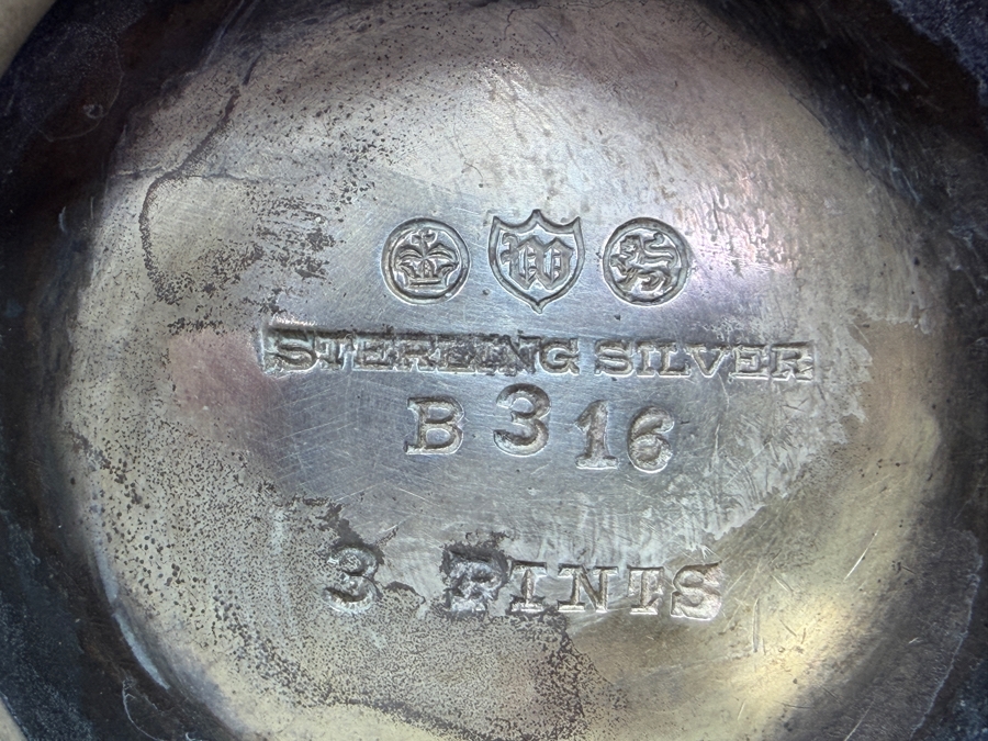 Antique Sterling Silver Coffee Pot Hallmarked 10'H 833.4g [$1,819 Silver Melt Value] [Photo 12]