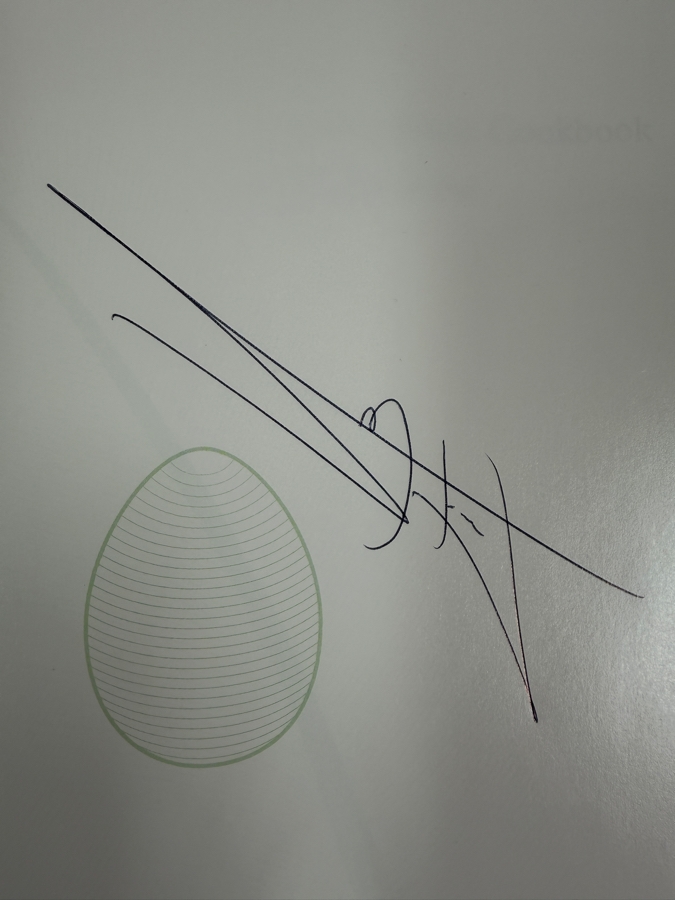 SIGNED Heston Blumenthal The Fat Duck Cookbook Hardcover Book 2009 (RSF) [Photo 3]