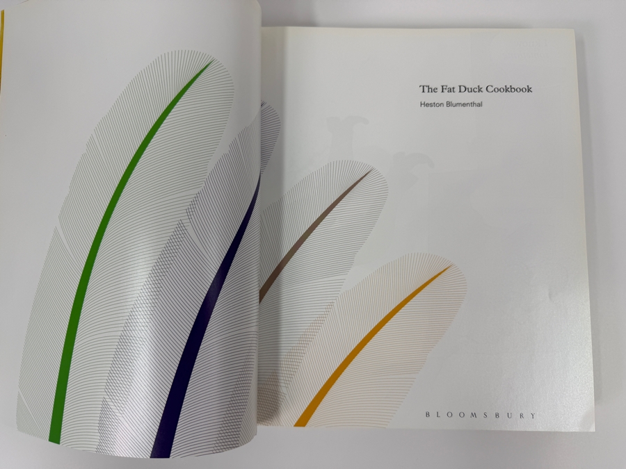 SIGNED Heston Blumenthal The Fat Duck Cookbook Hardcover Book 2009 (RSF) [Photo 5]