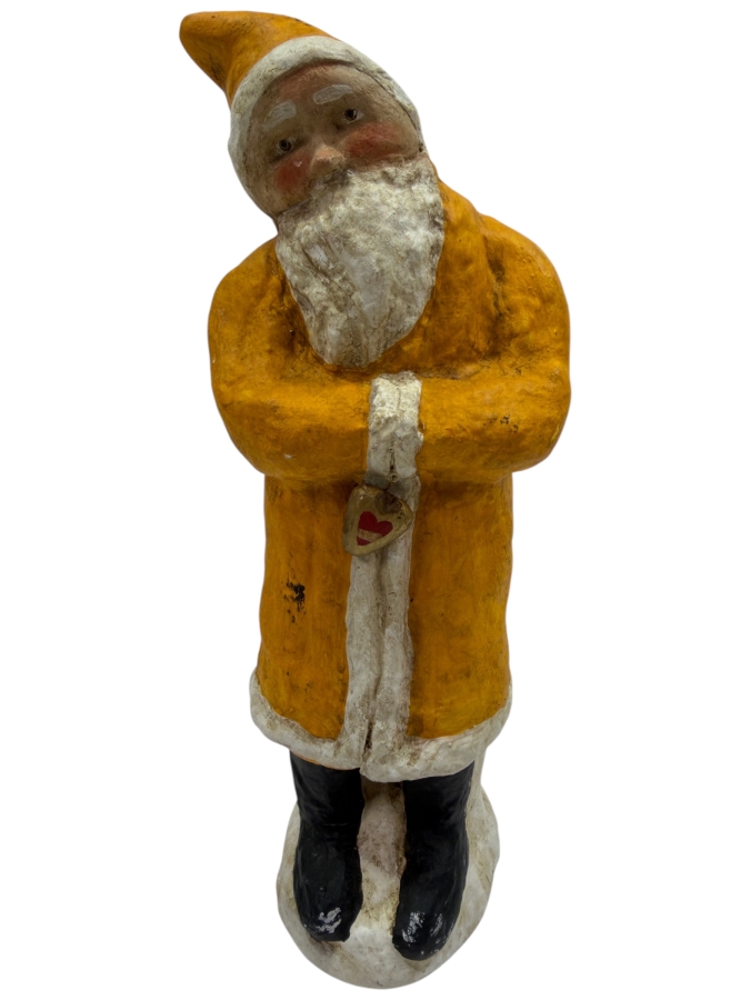 Limited Edition Debbee Thibault Santa Figurine Numbered 265 Of 2,500 Dated 1996 9.25'H (RSF)