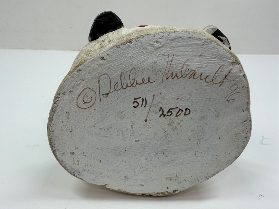 Limited Edition Debbee Thibault Santa Figurine Numbered 511 Of 2,500 Dated 1996 11'H (RSF) [Photo 7]