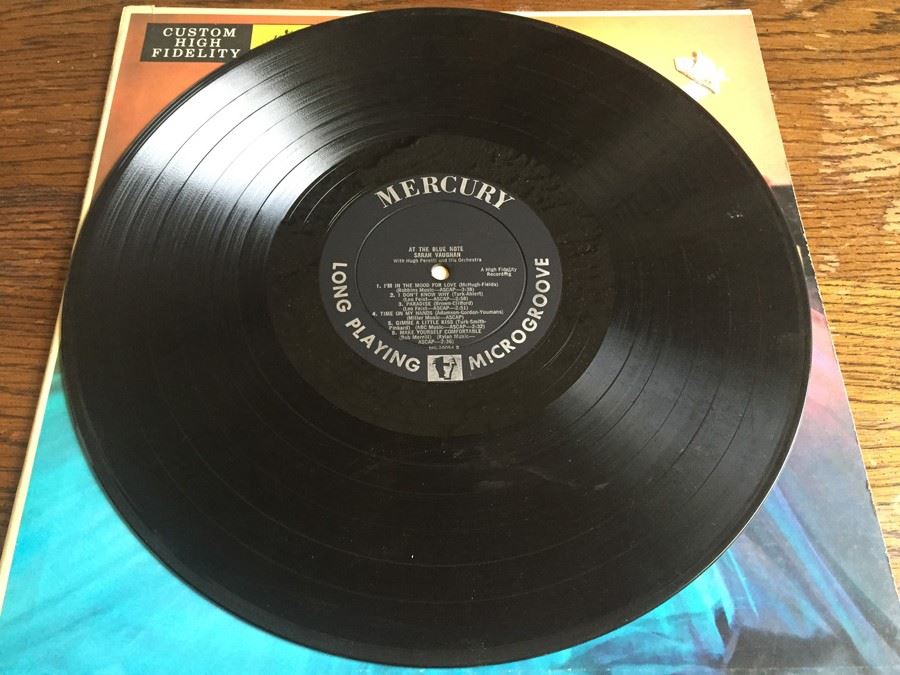 Sarah Vaughan ‎- At The Blue Note - Mercury ‎- MG 20094 [Photo 5]