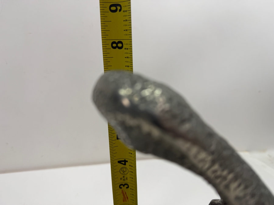 Arte Italica Handcrafted Italian Pewter Decorative Swan Serving Tray Featuring Authentic Artisan Hallmarks and High-Grade 95% Tin Alloy Finish 11'W X 7'H [Photo 6]