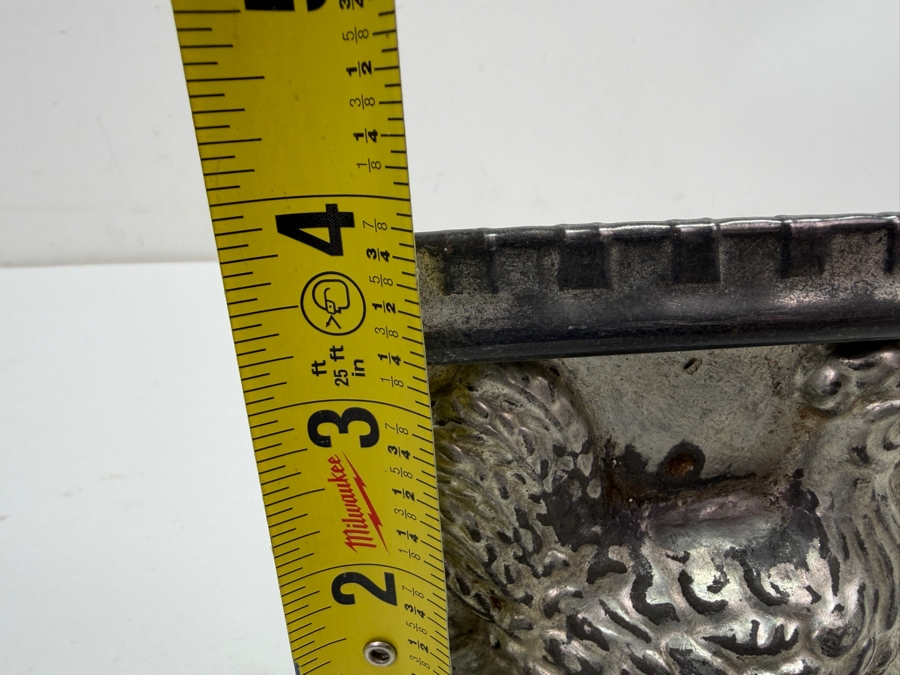 Vintage Eppelsheimer & Company No. 4740 Metal Hen On A Nest Chocolate Candy Mold Made In USA 5'W X 4'D X 4'H [Photo 7]