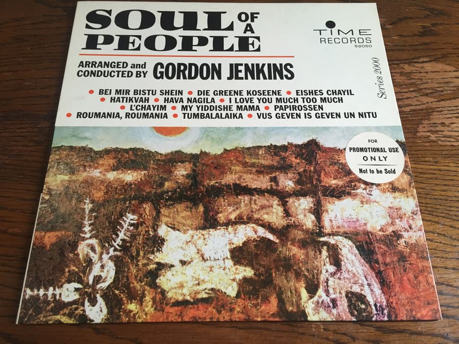 Gordon Jenkins And His Orchestra ‎- Soul Of A People - Time Records - LB-646 - PROMO [Photo 1]