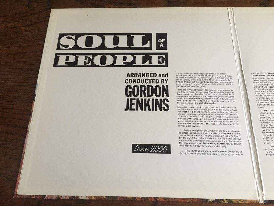 Gordon Jenkins And His Orchestra ‎- Soul Of A People - Time Records - LB-646 - PROMO [Photo 4]